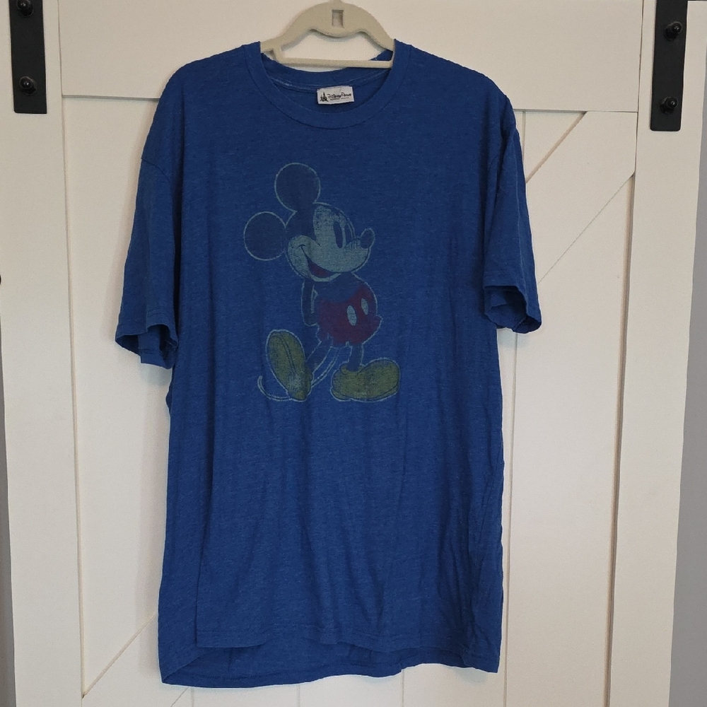 Disney Mickey Blue Graphic Tee